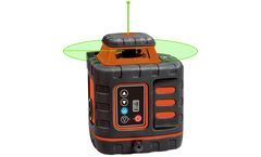 Johnson - Model 40-6543 - Self ­Leveling Rotary Laser Kit with GreenBrite® Technology