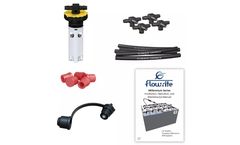 Flow-Rite - Model BK-1Y9-400-512 - 12 Cell, I/E Flame Arrested, White Valve, Uncut Tubing