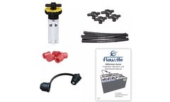 Flow-Rite - Model BK-1Y9-400-524 - 24 Cell, I/E Flame Arrested, White Valve, Uncut Tubing