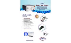 Scribner - Model 585 - Battery Test System Datasheet