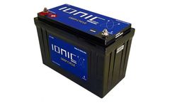 LithiumHub - Model IC-12V125-EP4S - 12 Volt 125Ah Lithium Deep Cycle Battery w/ Heater