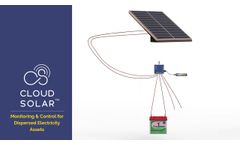 Cloud Solar Animation - Video