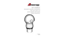 Warthog - Model WT-3/8 & WT-1/2 - Rotary Swivel Nozzles - Manual
