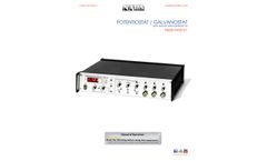 NADA Scientific - Model N600-HAB151 - Potentiostat/ Galvanostat, with Wave Generator - Brochure