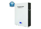 Energetech Solar - 5KWh 51.2V 100Ah LiFePO4 Lithium Battery Solar Energy Storage System