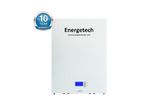 Energetech Solar - 7.5KWh 51.2V 150Ah LiFePO4 Lithium Battery Energy Storage System