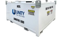 Unity Fuel Solutions - Model HEDRA - Cube Style Stationary Fuel Tanks