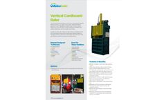 Makabale - Vertical Cardboard Baler / Mill Size Baler - Brochure