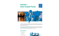Instream Close Coupled Pumps -Product Brochure