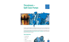 Thrustream Split Case Pumps - Product Brochure