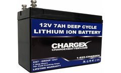CHARGEX - Model CX7 - 12-LIB-7 - 12V 7AH Lithium Ion Battery