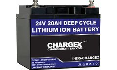 CHARGEX - Model CX2420 - 24-LIB-20 - 24V 20AH Lithium Ion Battery