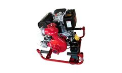Yian - Model BJ-10B - 192 diesel engine driven mobile fire pump