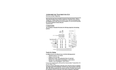 Anemometer Transmitter Kit Manual