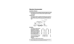 Standard Anemometer Manual