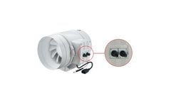 VENTS - Model TT 100 - Inline Mixed Flow Fan
