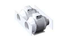 VENTS - Model TT 125 - Inline Mixed Flow Fan