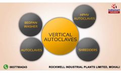 CSSD Equipment by Rockwell Industrial Plants Limited, Mohali - Video