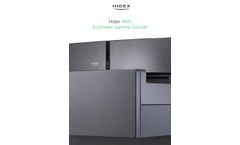 Hidex - Model AMG - Automatic Gamma Counter for Nuclear Medicine and PET - Brochure