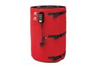 BriskHeat - Model FGPDHWC Series - Wet-Area Full-Coverage Drum and Pail Heaters
