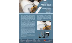 Hen Manure Conveyor Belt - Data Sheet