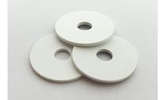 PI-KEM - Model BORON-NITR-0002W - HPBN Washer 18mm OD x 8mm ID x 1mm - 5 Pack