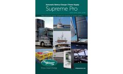 WhisperPower - Model Supreme Pro 24 V 40 - Battery Charger - Brochure