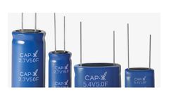 CAP-XX - Model HY Series - Small Cylindrical Cell Supercapacitor