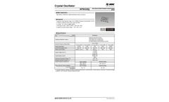 NDK - Model NP5032S - Simple Packaged Crystal Oscillators (SPXO) for Fixed Communication - Brochure