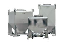 Matcon - Stainless steel Cone Valve IBCs