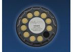Phillip - 1 Inch Diameter Polished Quartz Sensor for Liquid Monitoring Applications