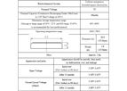 Tamuz - Model P/N: CR2016-A00 - Primary Lithium Battery