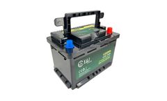 Grade A Cells Prismatic Lithium Battery 12.8V 100Ah DIN H6 Active BMS with BLE Bluetooth