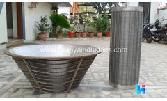 Pusher Centrifuge Basket