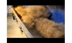 Albarrie`s High Efficiency Cleaning for Industrial Filter Bags - Performed in Baghouse - Video