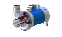 FISCHER - Model EMTC-120K AIR - 15kW, 120krpm Standard Fuel Cell Compressor