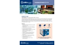 Thermopower - Model TP-75 - Combined Heat and Power (CHP) System Datasheet
