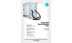LEANCAT - Model PBT - Fuel Cell Test Station - Brochure