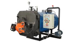 Astra - Oil/Gas Fired 3 Pass, Reverse Flue Shell Type Hot Water Generators