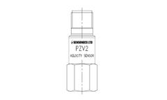 Sensonics - Model PZV Series - Industrial Velocity Vibration Sensor