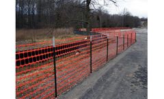 YTE - Plastic Orange Warning Fence