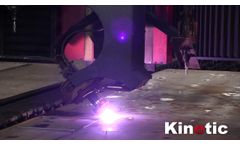 Plasma Cutting & Bevel Cutting In Action - Kinetic Plasma Cutting Systems - Video