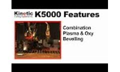 Combination Plasma Cutting Machine In Action - Kinetic Plasma Cutting Systems - Video