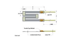 Model SS-060-040-2500-PM - Semiconductor Strain Gages