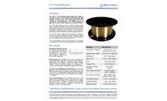 T100 Fiber Bragg Grating Strain Sensor Array - Data Sheet