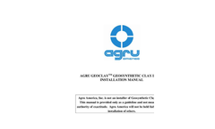 Agru - Geocomposite - Brochure