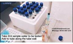 How to do water quality by COD glass test tube? - Video