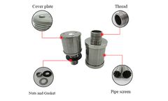 Wedge Wire Water Softener System Nozzle Filter