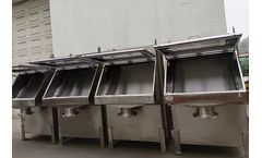 Hydro Sieve - solid/liquid separation filter 