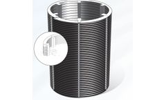 Stainless Steel Wedge Wire Screen Cylinder for Filter Separator